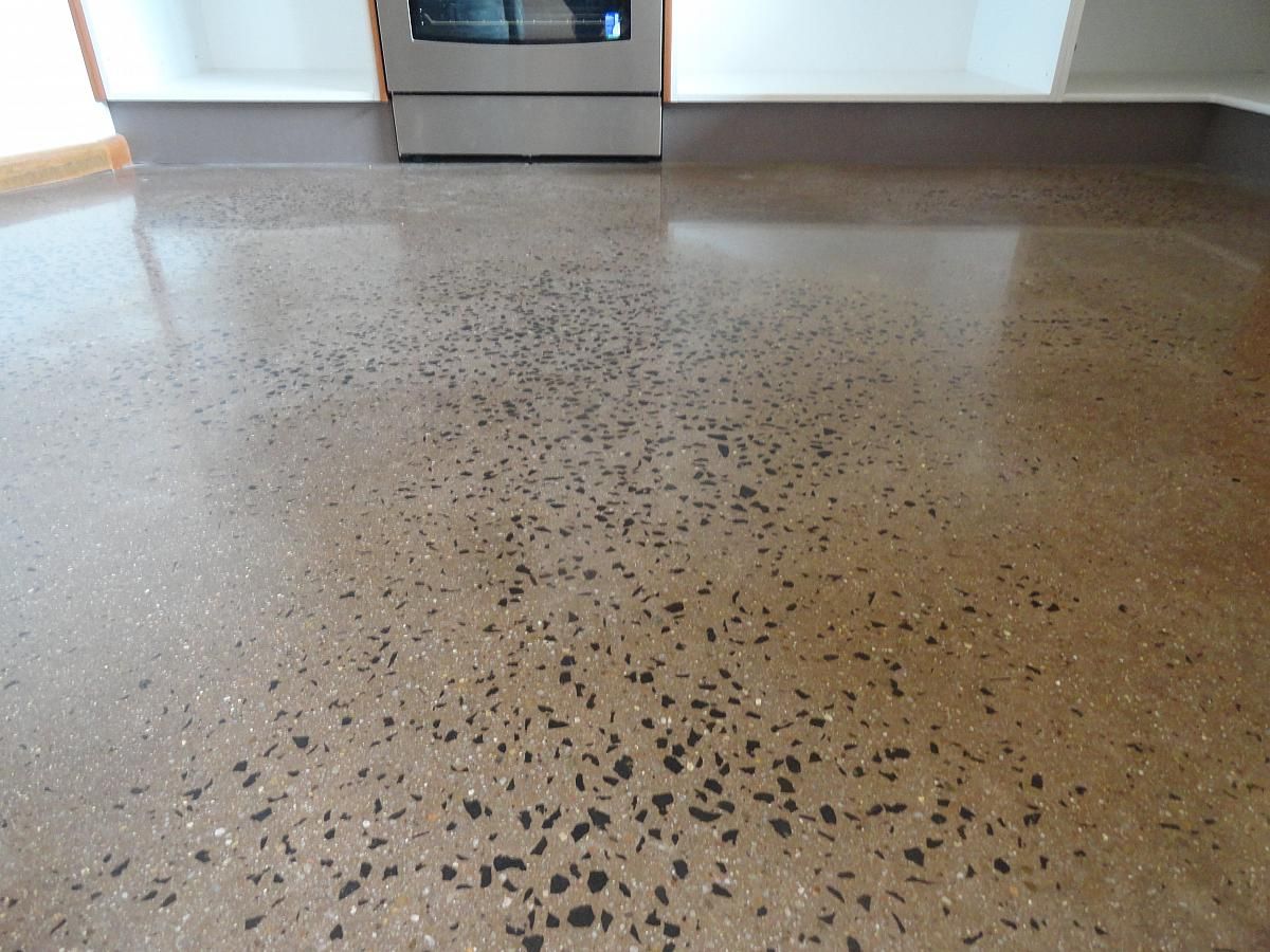 concrete floor polish