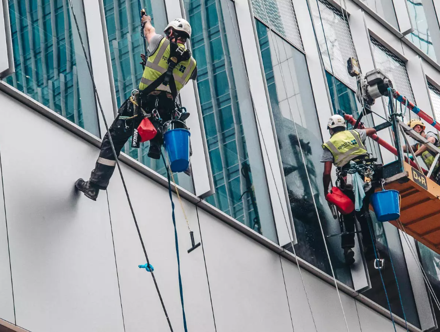 high-rise rope access