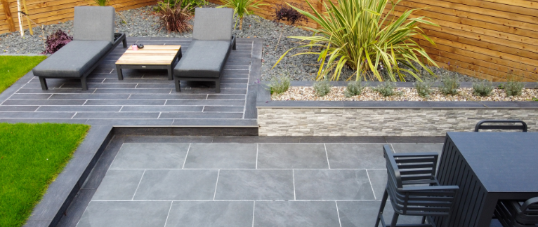 Garden paving